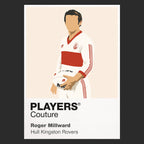 Roger Millward Hull Kingston Rovers rugby league hoodie black