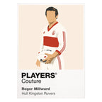 Roger Millward Hull Kingston Rovers rugby league hoodie white