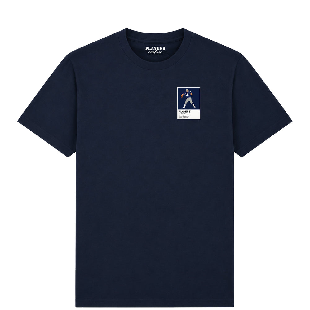 Roger Staubach Cowboys American Football Icon Frame Men's T-Shirt