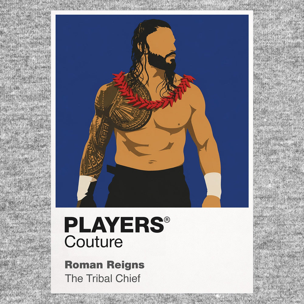 Roman Reigns Wrestling Icon Frame Men's T-Shirt