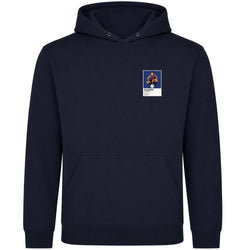 Romário Barcelona Icon Frame Men's Hoodie – navy