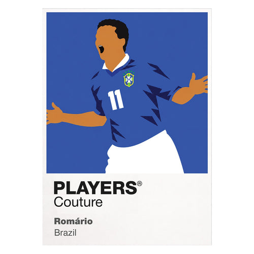 Romário Brazil away Icon Frame artwork on white