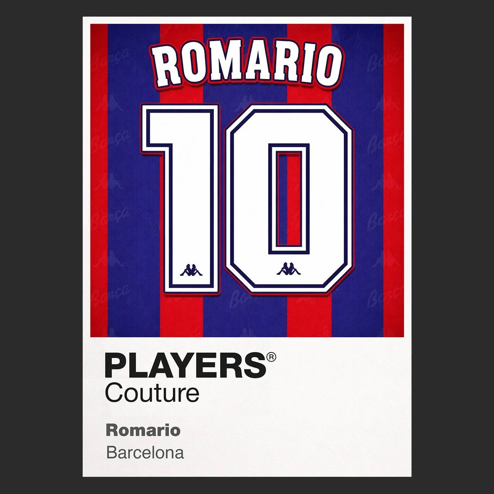 Romario 10 Football Shirt Frame Men's Hoodie – black close-up detail shot of the Romario 10 Football Players Couture logo