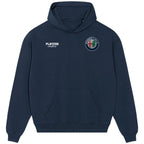 Romeo Lavia Logo Players Couture Men's Casual Hoodie Navy