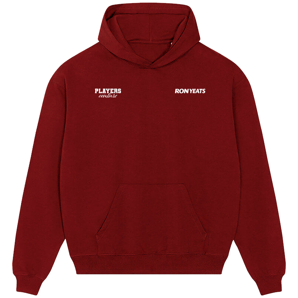 Ron Yeats Logo Players Couture Men's Casual Hoodie Red