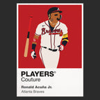 Ronald Acuna Jr. Braves Baseball Icon Frame - Icon Design (View 10)
