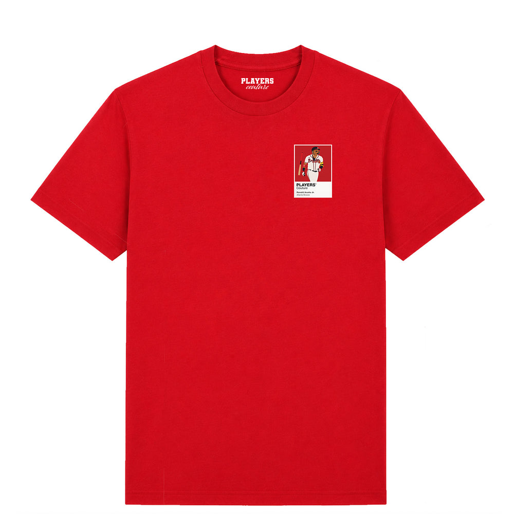 Ronald Acuna Jr. Braves Baseball Icon Frame Men's T-Shirt