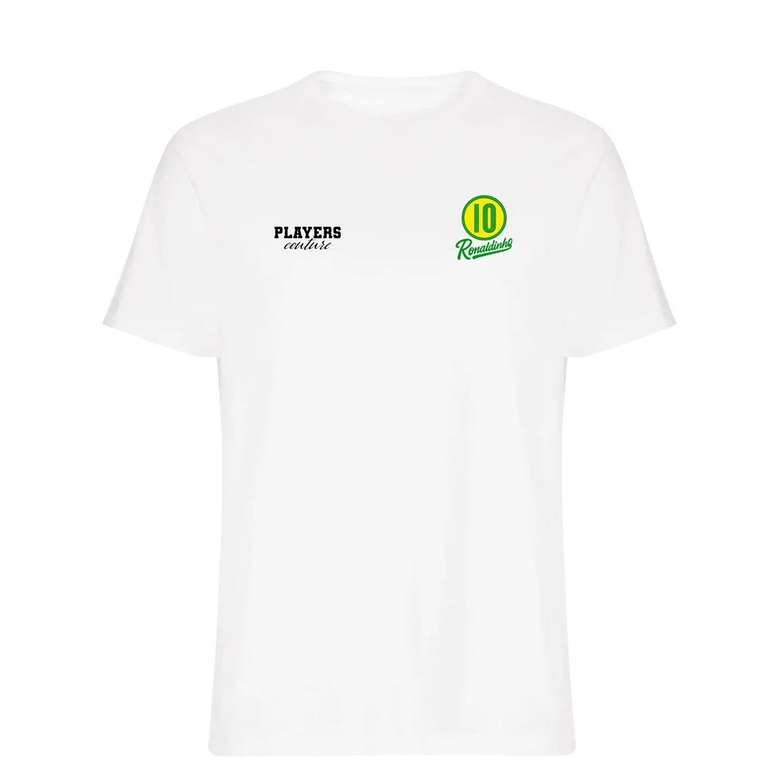 Ronaldinho Logo Players Couture Men's T-Shirt White