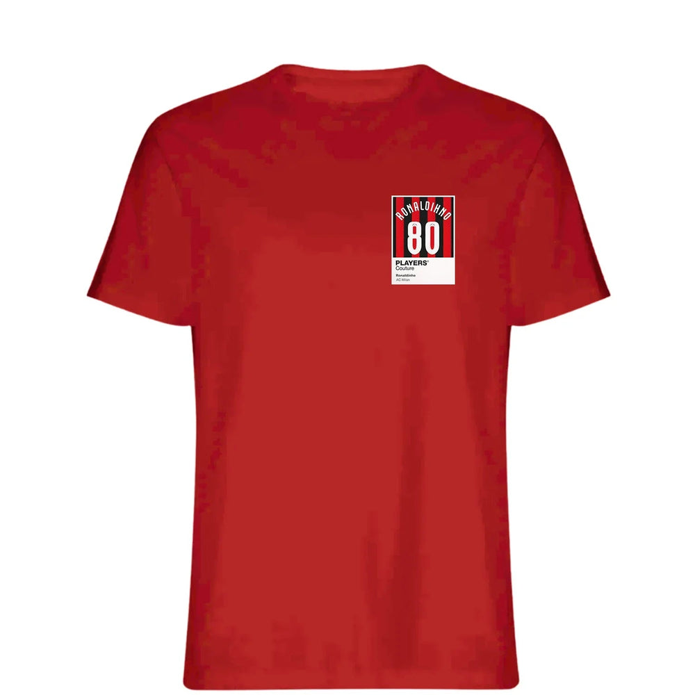 Ronaldinho AC Milan Icon Frame Men's T-Shirt – red