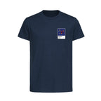 Ronaldinho Barcelona Icon Frame Kids T-Shirt — Navy