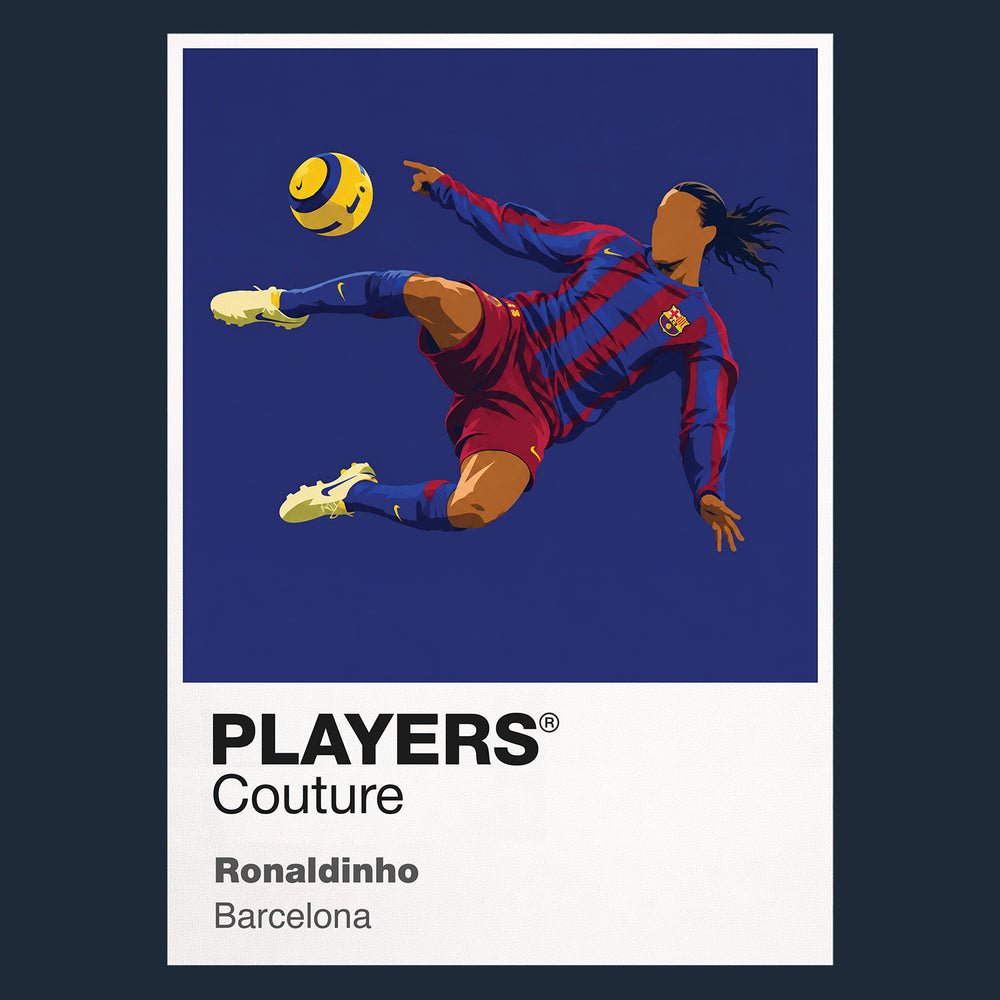 Ronaldinho Barcelona Icon Frame Men's T-Shirt