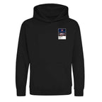 Ronaldinho Barcelona Icons in Lights Frame Kids Hoodie in Black