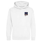 Ronaldinho Barcelona Icons in Lights Frame Kids Hoodie in White