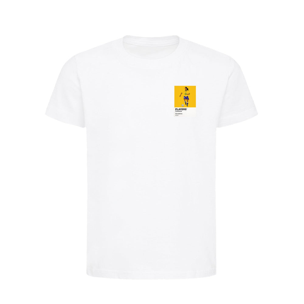 Ronaldinho Players Couture Kids White T-Shirt