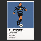 Ronaldo Nazário 2 Inter Milan Icon Frame Men's Hoodie