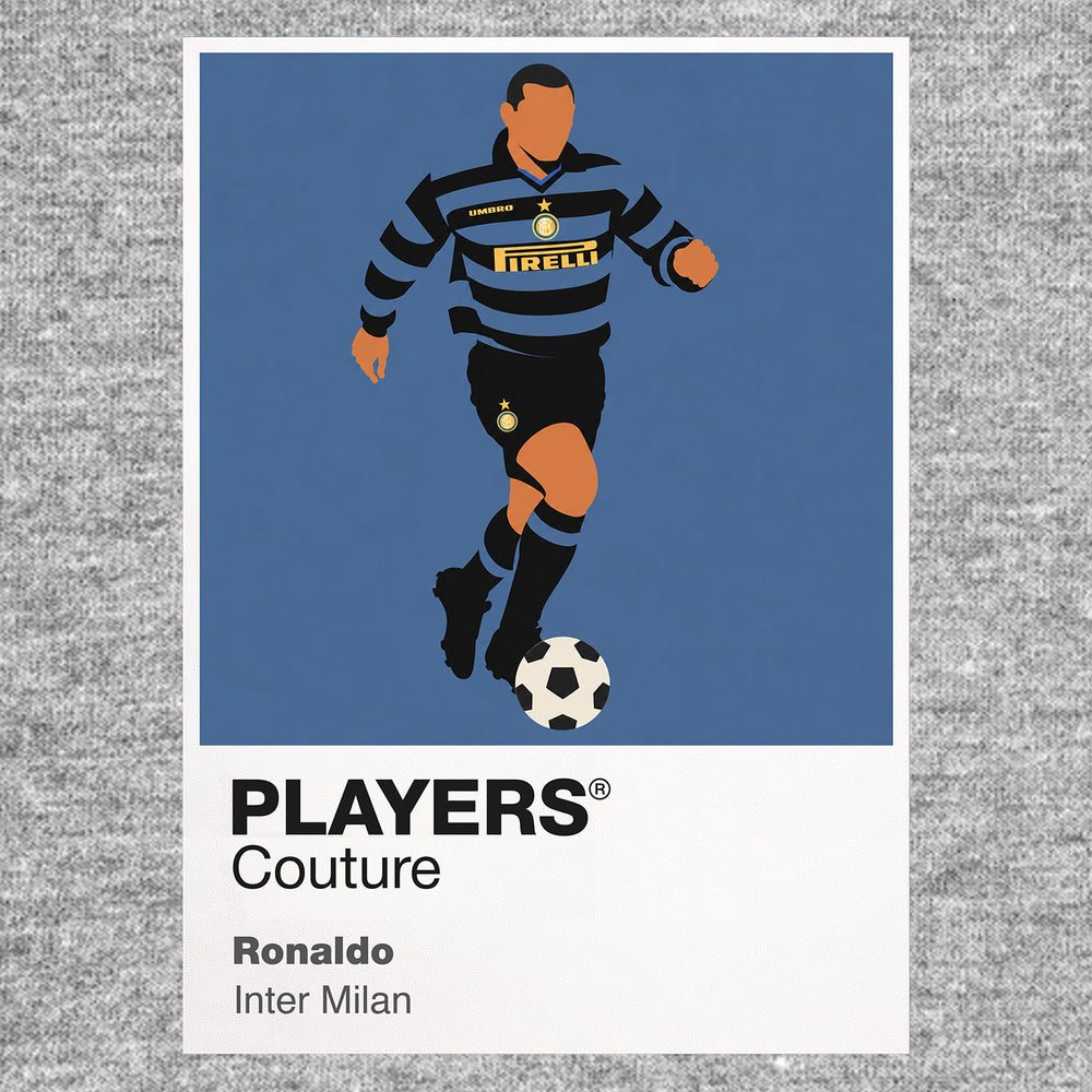 Ronaldo Nazário 2 Inter Milan Icon Frame Men's Hoodie