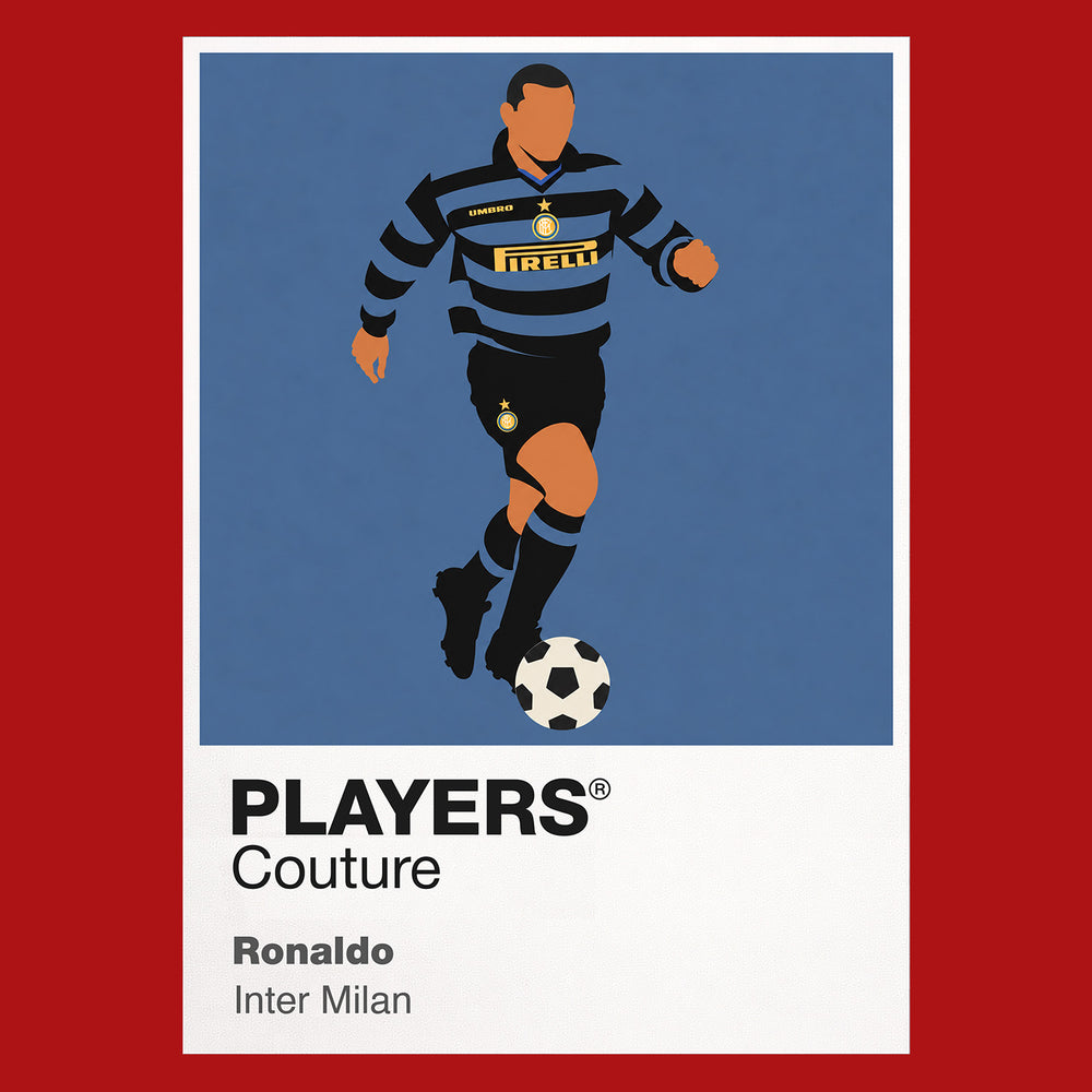 Ronaldo Nazário 2 Inter Milan Icon Frame Men's T-Shirt