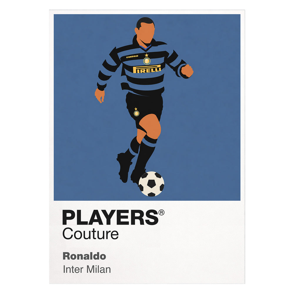 Ronaldo Nazário 2 Inter Milan Icon Frame Men's T-Shirt