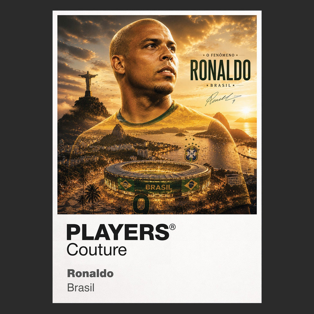 Ronaldo Brazil Atlas Frame artwork by Players Couture