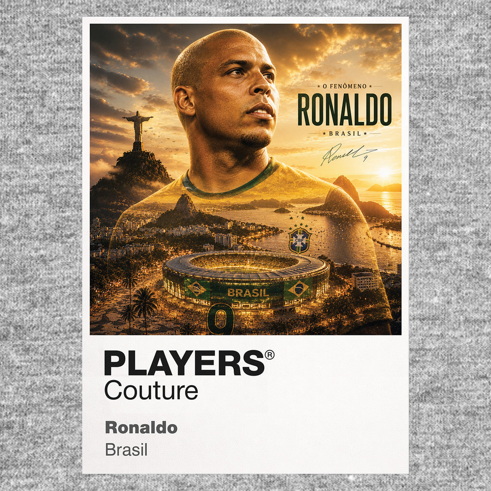 Ronaldo Brazil Atlas Frame artwork by Players Couture