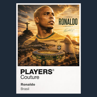 Ronaldo Brazil Atlas Frame artwork by Players Couture