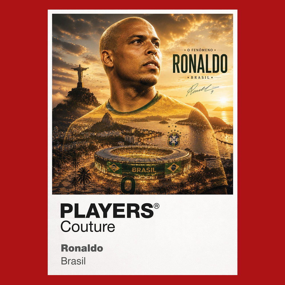 Ronaldo Brazil Atlas Frame artwork by Players Couture