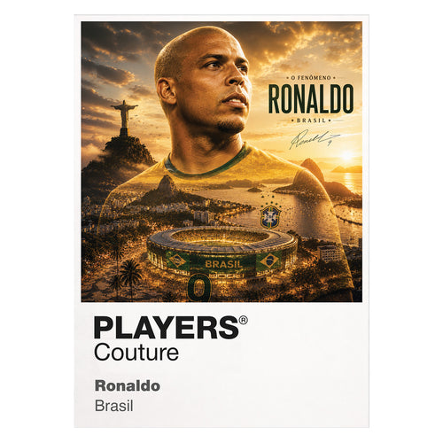 Ronaldo Brazil Atlas Frame artwork by Players Couture
