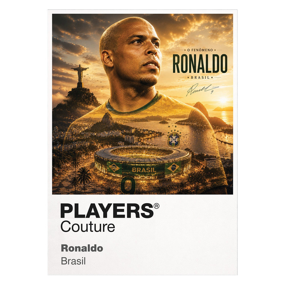 Ronaldo Brazil Atlas Frame artwork by Players Couture