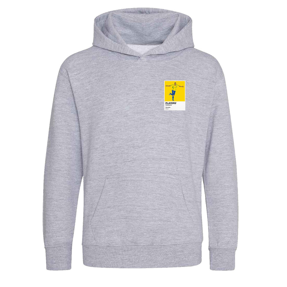 Ronaldo R9 Players Couture Kids Gray Hoodie