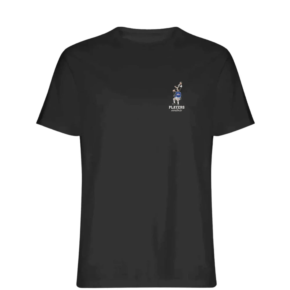 Ronaldo Header t-shirt – black men's t-shirt featuring the Ronaldo Header Players Couture logo