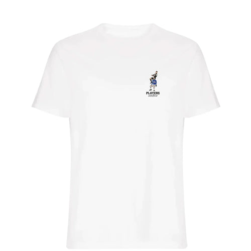 Ronaldo Header t-shirt – white men's t-shirt featuring the Ronaldo Header Players Couture logo