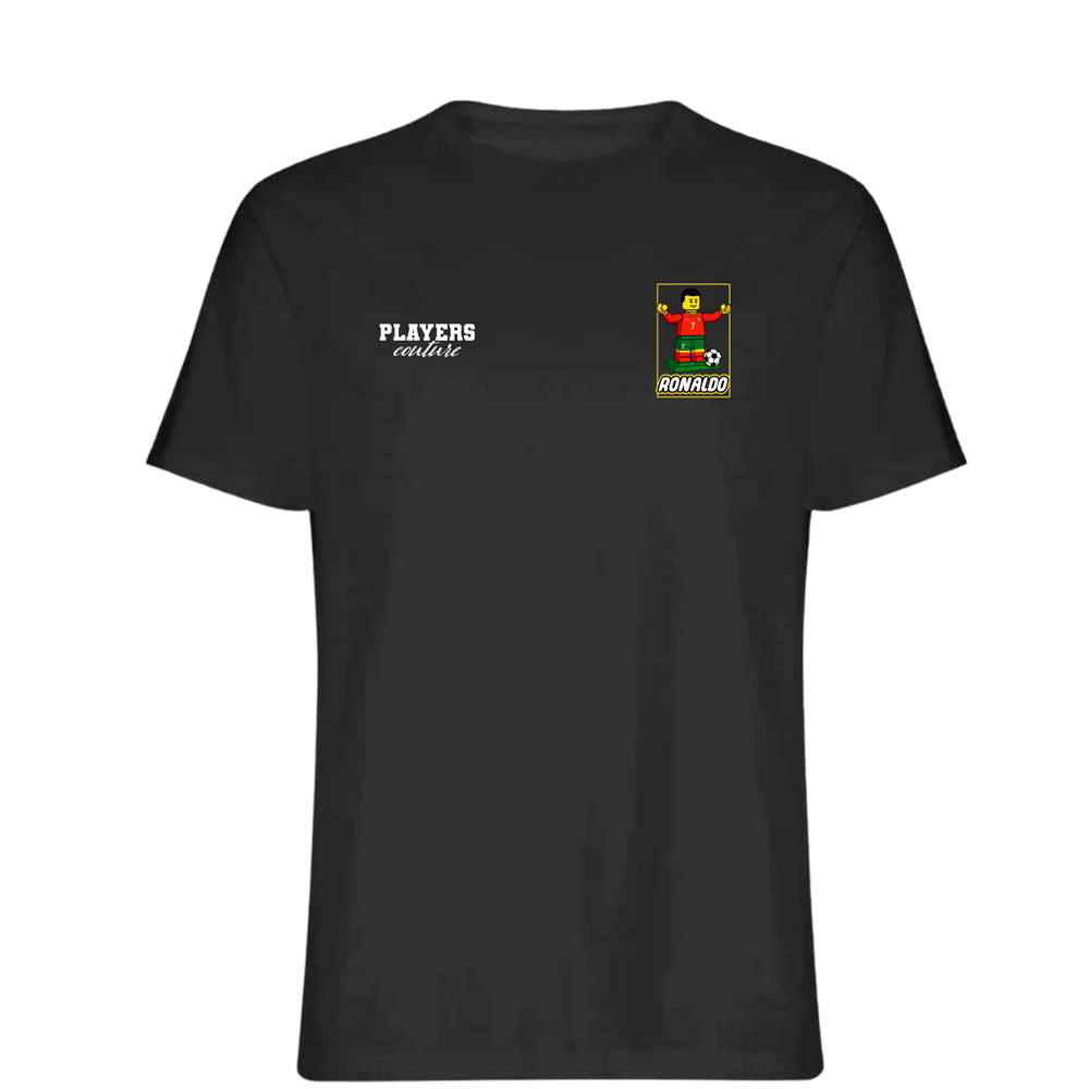 Ronaldo Toy Logo Players Couture Mens T-Shirt Gray