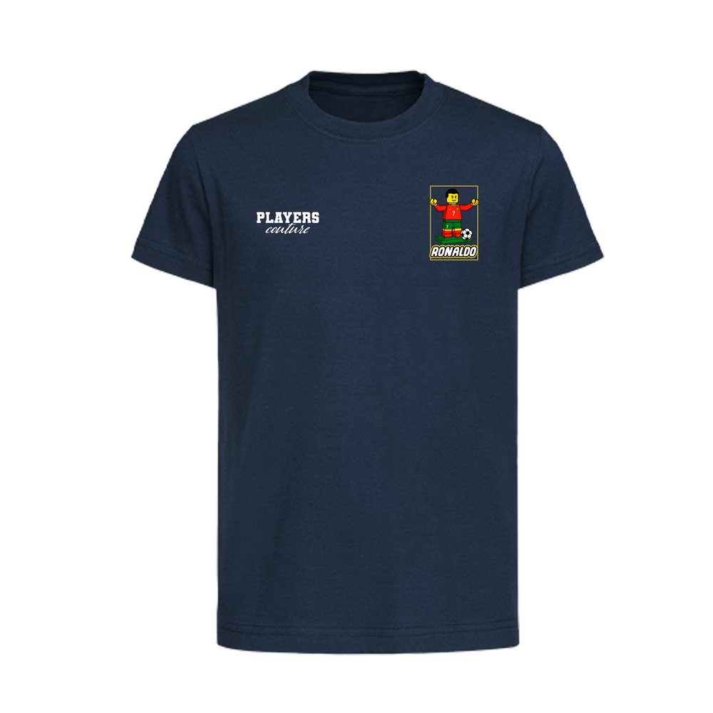 Cristiano Ronaldo Toy Logo Players Couture Kids T-Shirt Navy