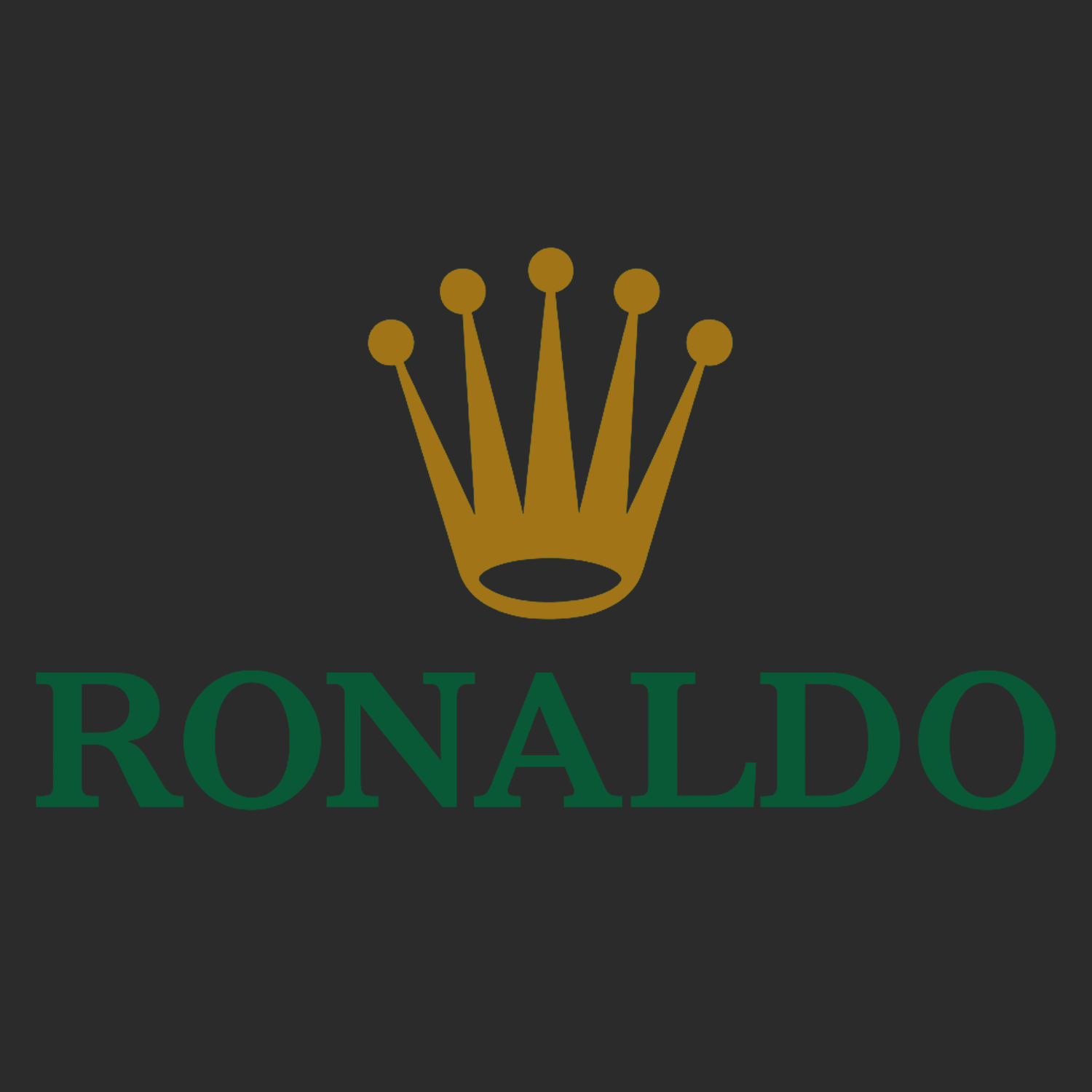 Ronaldo Logo Players Couture Men's Casual Hoodie