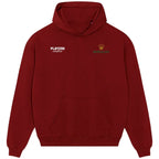 Ronaldo hoodie – red men's hoodie featuring the Ronaldo Players Couture logo