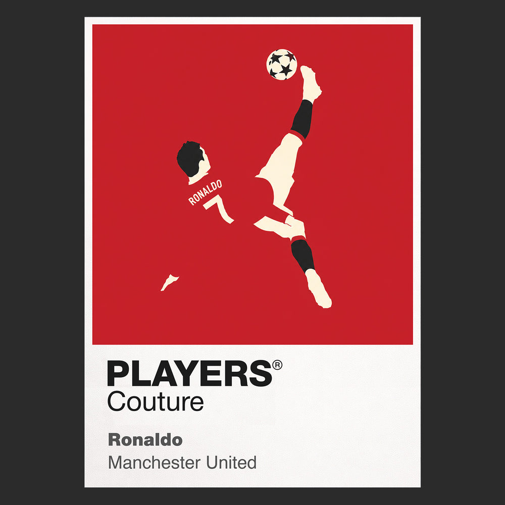 Ronaldo Manchester United Icon Frame Men's T-Shirt