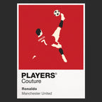 Ronaldo Manchester United Icon Frame Men's T-Shirt