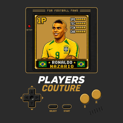 Ronaldo Nazario Legend 8-Bit Men's Hoodie - image 1