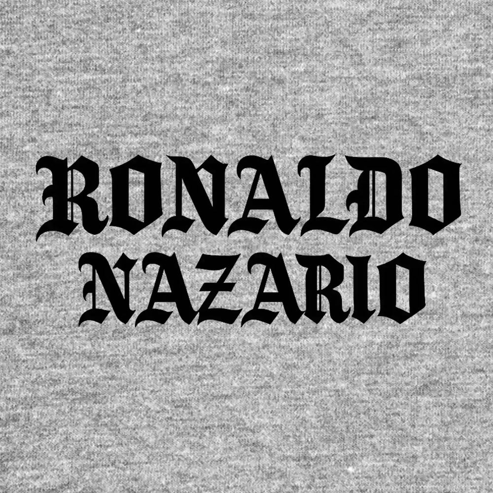 Ronaldo Nazario Logo Players Couture Mens T-Shirt - White / S | AC Milan, Barcelona, Brazil, Corinthians, Cruzeiro, Fashion Collection, Football, Inter Milan, Men's, PSV Eindhoven, Real Madrid, T-Shirts, Volume 1