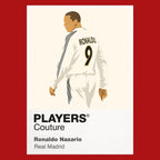 Ronaldo Nazario Real Madrid Icon Frame — Red
