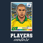 Ronaldo Nazario World Cup Sticker Kids Hoodie – ronaldo r9 98 navy Players Couture design
