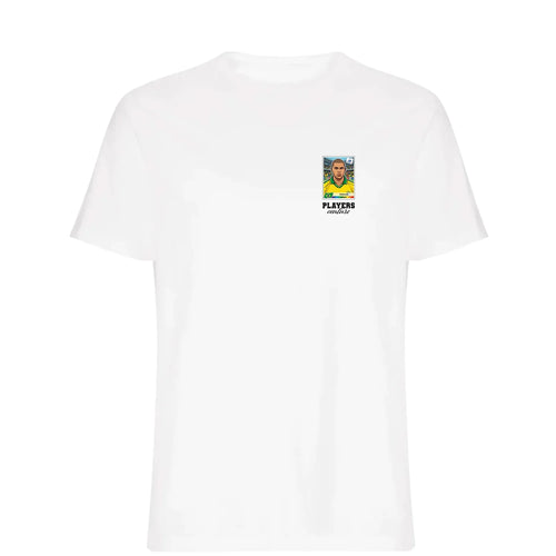 Ronaldo R9 1998 World Cup t-shirt – white men's t-shirt featuring the Ronaldo R9 1998 World Cup Players Couture logo