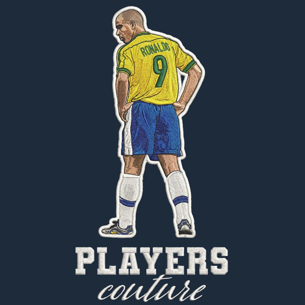 Ronaldo Brazil Badge Players Couture Mens T-Shirt