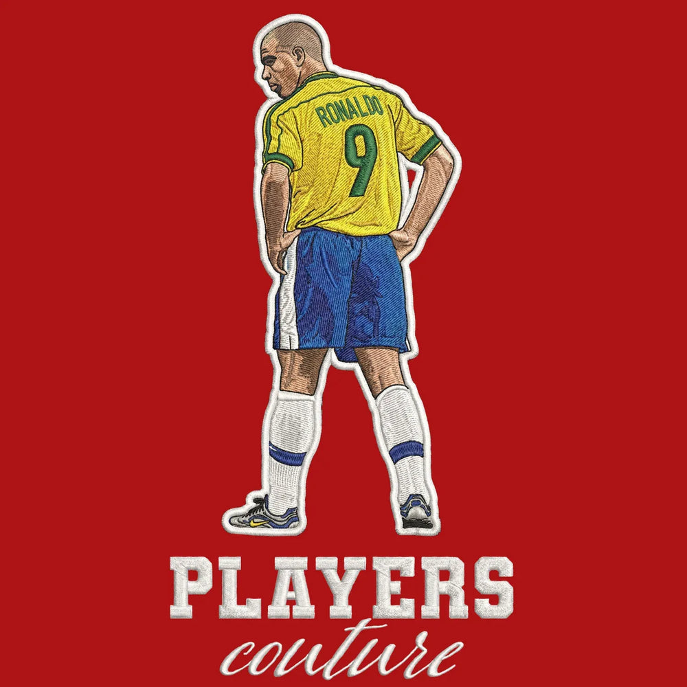 Ronaldo Brazil Badge Players Couture Mens T-Shirt