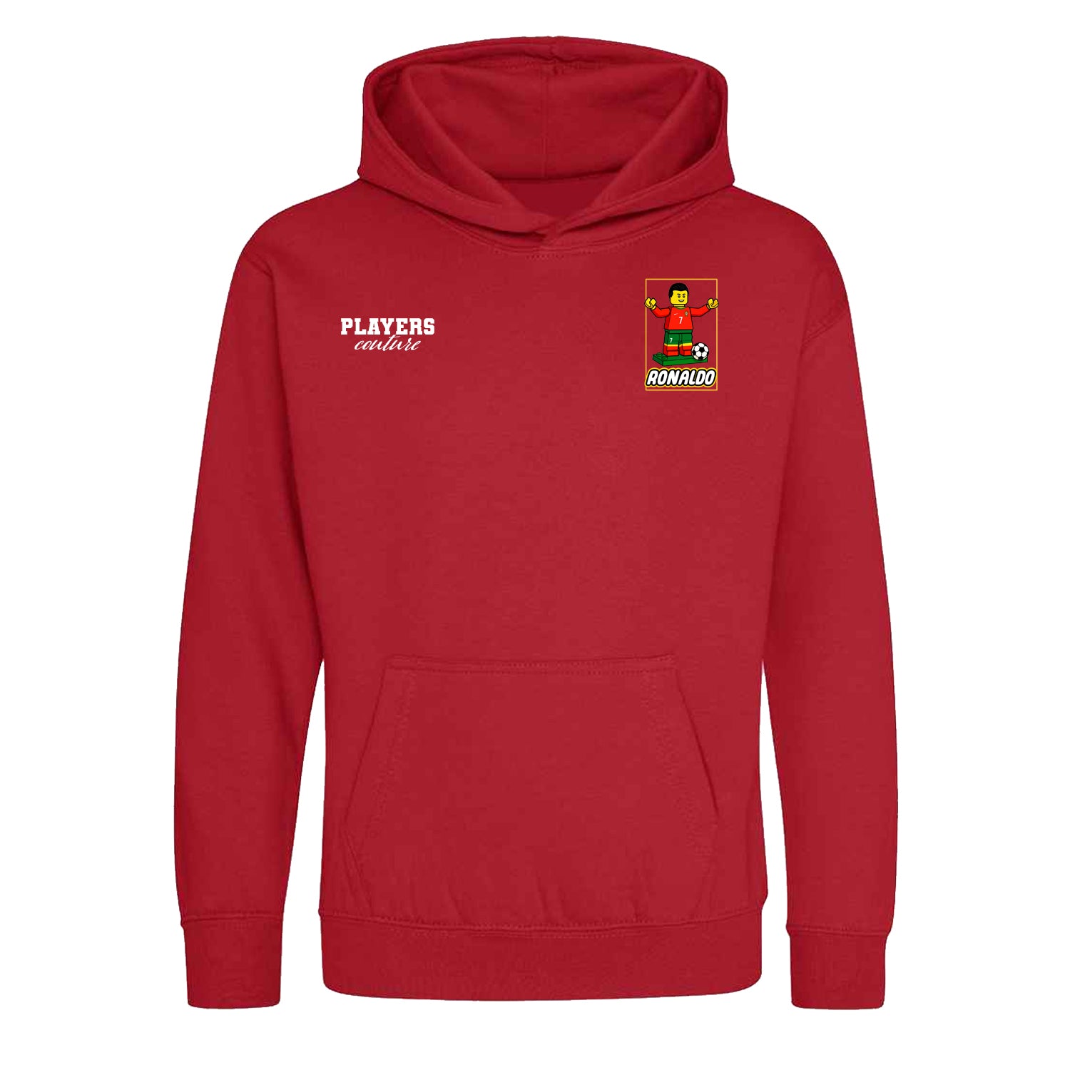 Ronaldo Toy Logo Players Couture Kids Hoodie Red
