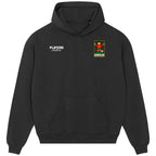 Ronaldo Toy hoodie – black men's hoodie featuring the Ronaldo Toy Players Couture logo