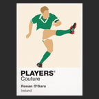 Ronan O'Gara Rugby Union Icon Frame Men's Hoodie – image 9