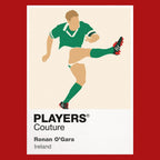Ronan O'Gara Rugby Union Icon Frame Men's Hoodie – image 7
