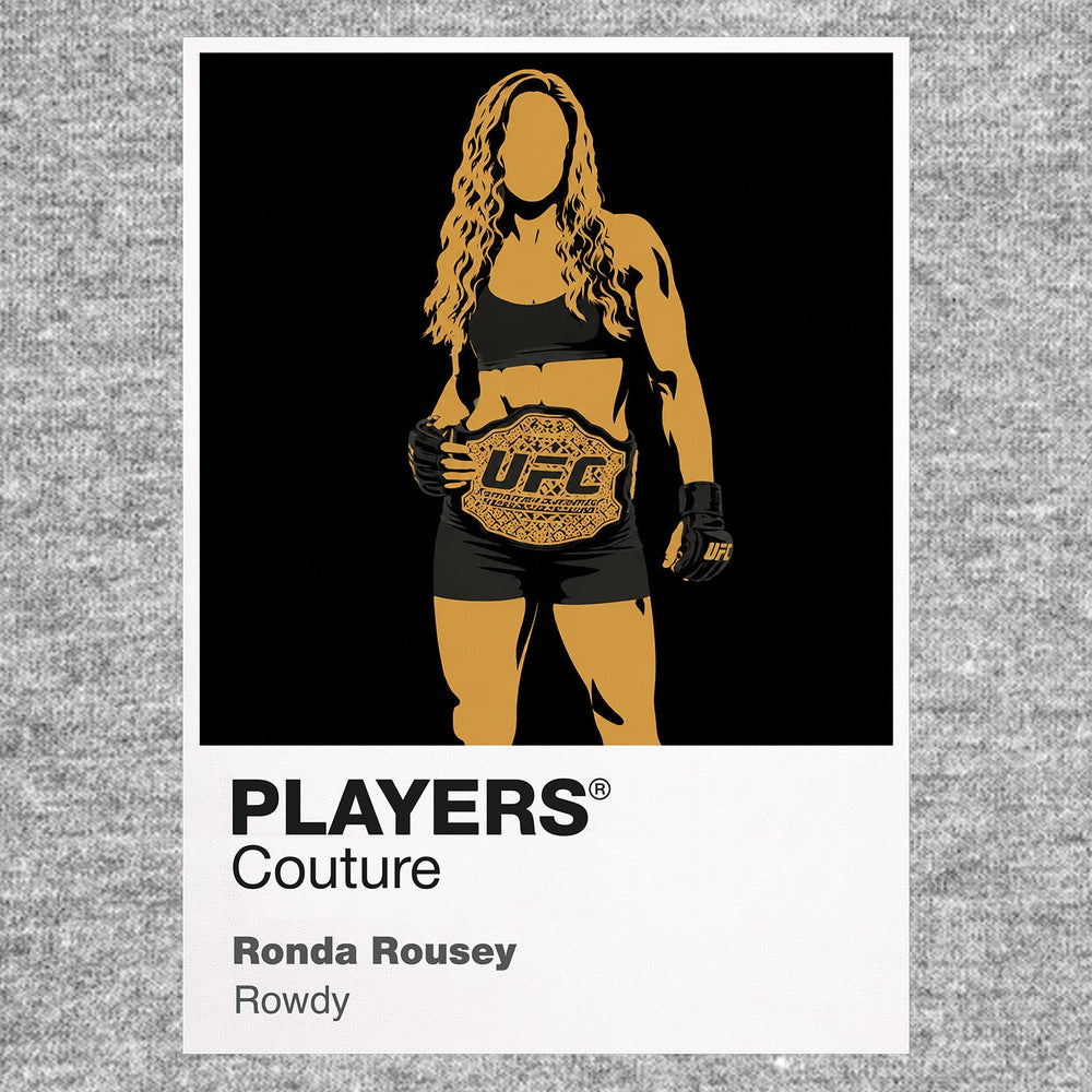 Ronda Rousey UFC Icon Frame Men's T-Shirt