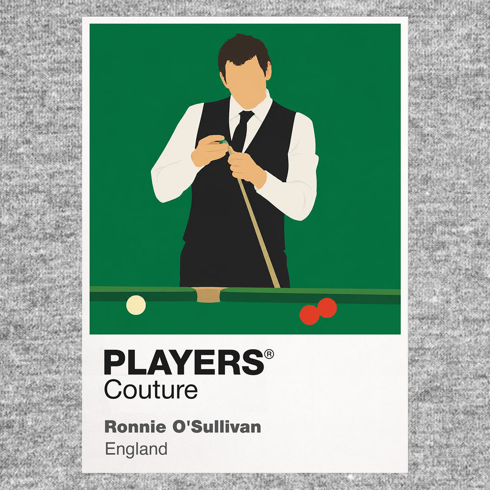 Ronnie O'Sullivan Snooker Icon Frame Men's T-Shirt